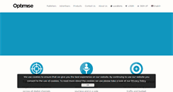 Desktop Screenshot of optimisemedia.com